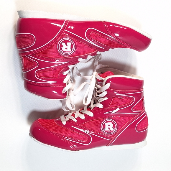 Ringside Wrestling Boxing Unisex Shoes Bright Pink Size 5 US Mens EUR 38 - Picture 10 of 10